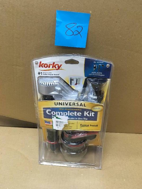 KORKY QuietFILL Platinum Complete Universal Toilet Repair Kit