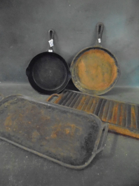 Cast Iron Skillets and Griddles