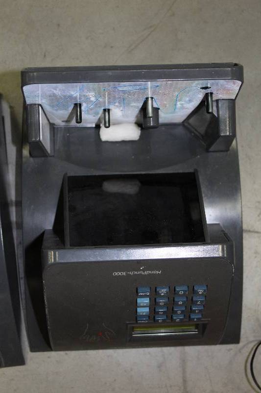 lot 3B image: Lot of (2) Schlage HandPunch 3000 Electronic Lock