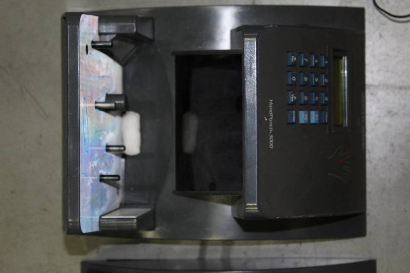 lot 3A image: Lot of (2) Schlage HandPunch 3000 Electronic Lock