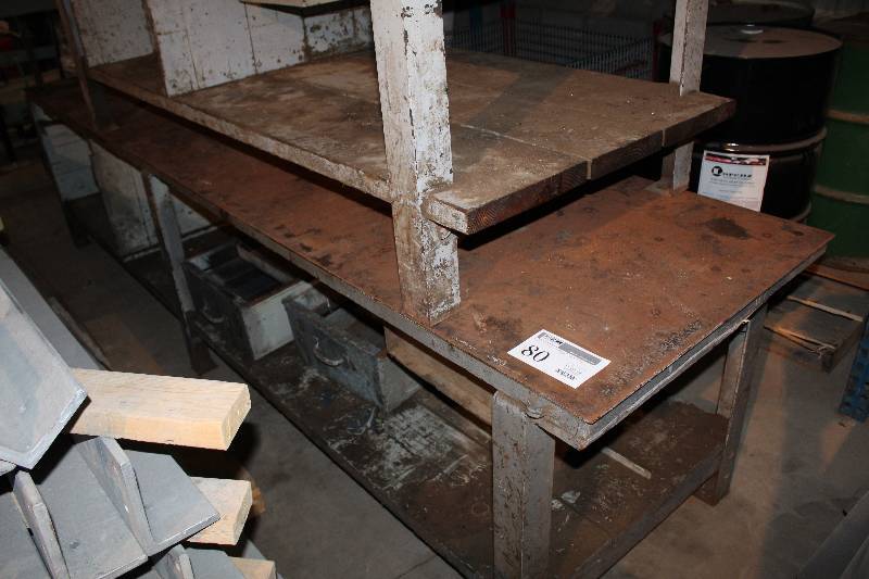 lot 80 image: Metal Work Table