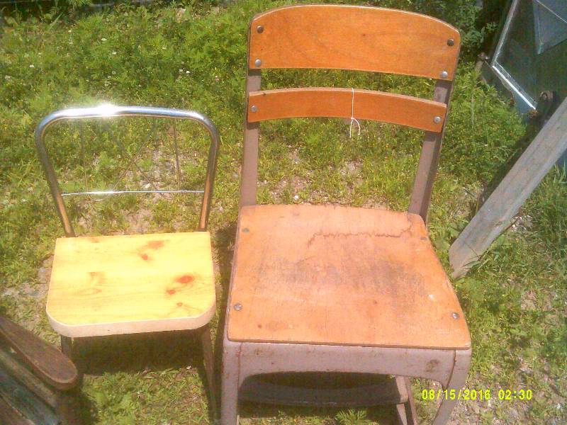 3 VINTAGE CHAIRS