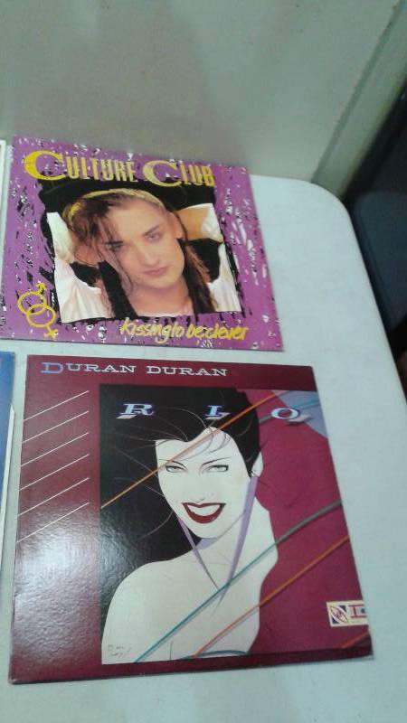 lot 24 image: Lot Of six 80s 12 Vinyls LP Records, Used sleeve may show wear, Records may show wear, culture club, duran duran