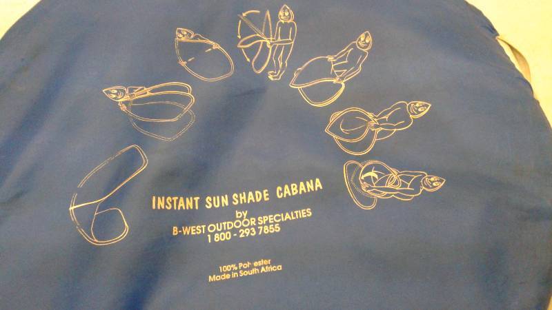 lot 100 image: Pop Up Sun Cabanana