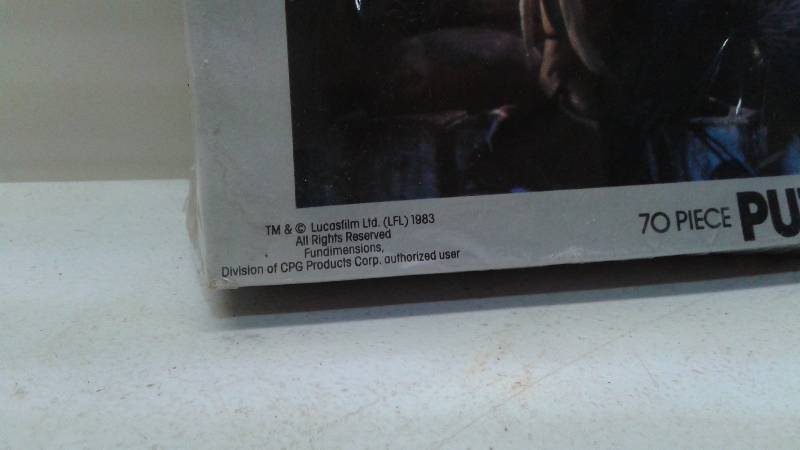 lot 101 image: Star Wars Return Of The Jedi Puzzle, Sealed, Box Show Wear