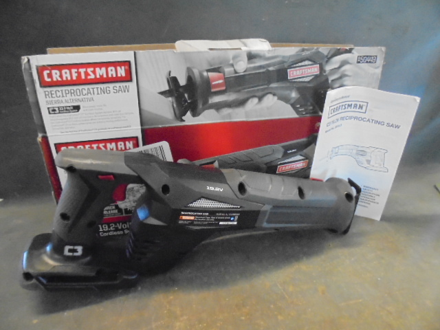 lot 3 image: Craftsman Reciprocating Saw