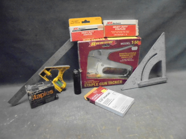 lot 70 image: Staple Gun and More
