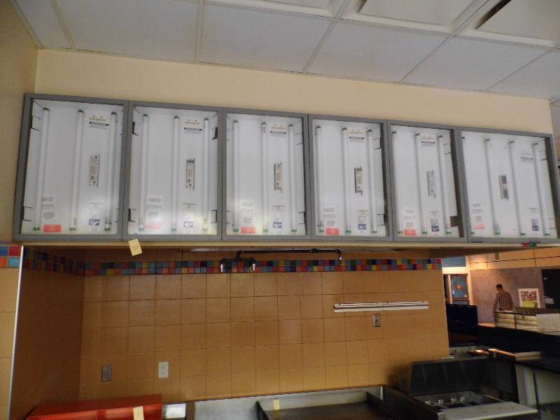 lot 35 image: Lighted Menu Board Backs