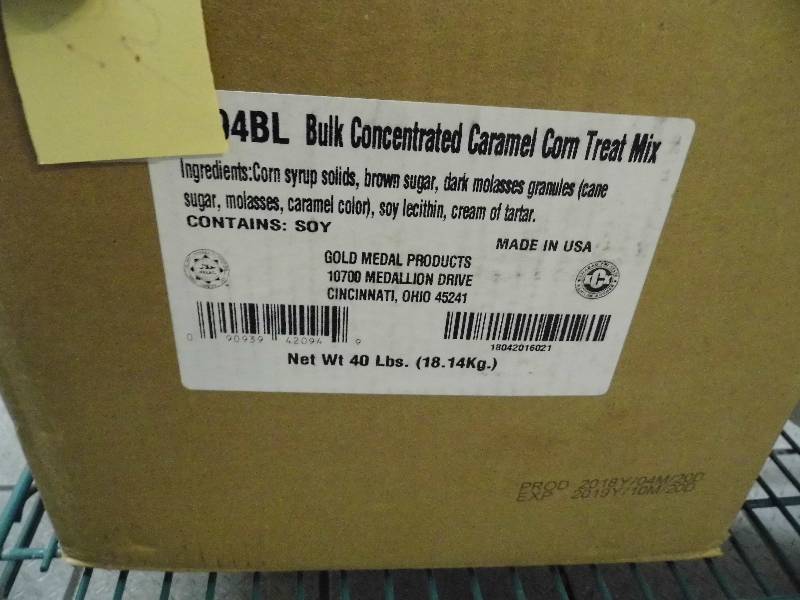 lot 55 image: Bulk Concentrated Carmel Corn Treat
