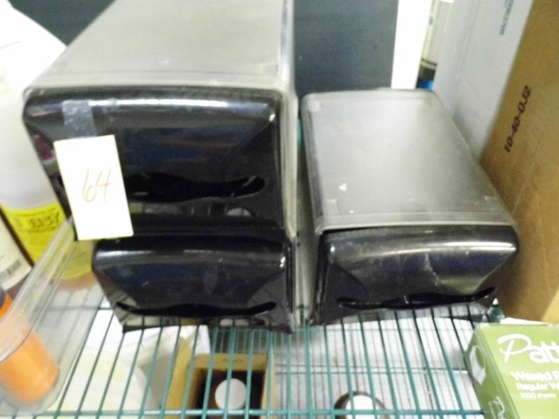 lot 64 image: Napkin Dispensers