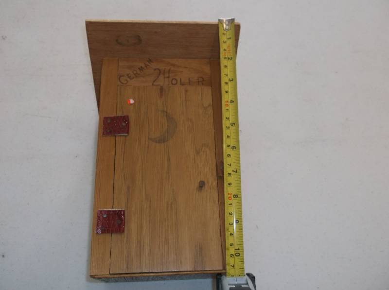 lot 75 image: Toy outhouse