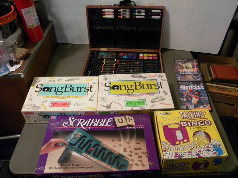 lot 65 image: Games & Art Kit