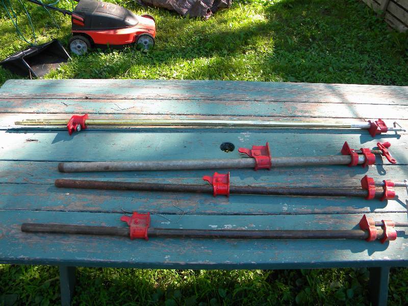 lot 105 image: Pipe Clamps