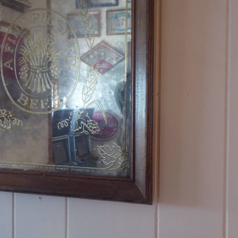 lot 42 image: Miller Lite Mirror Sign