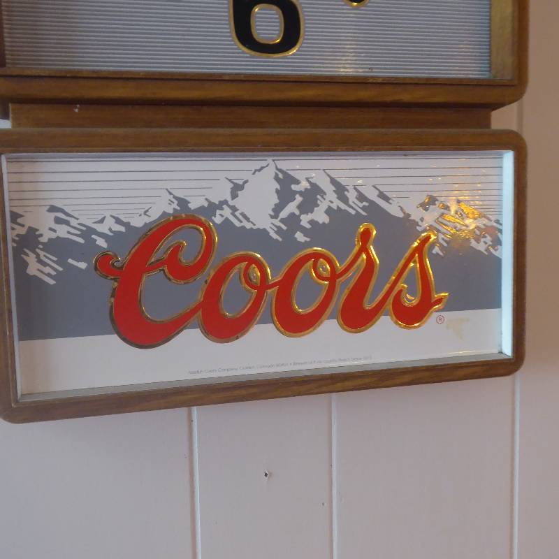 lot 44 image: Coors Clock