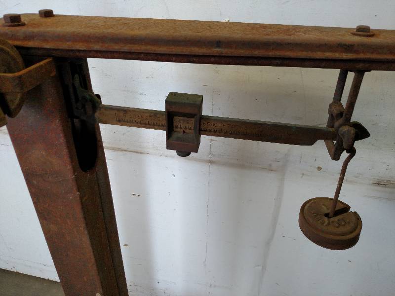 Fairbanks Platform Scale, Works...