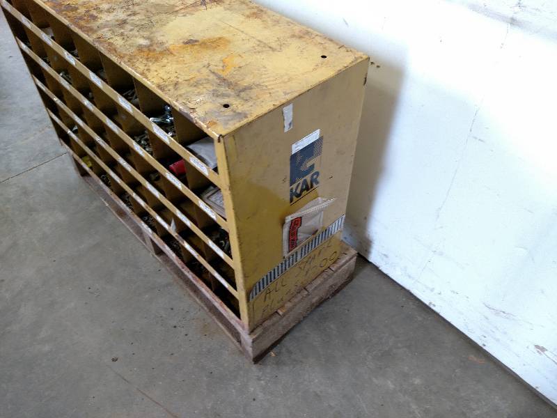 Kar 40 Hole Bolt Bin with Contents...
