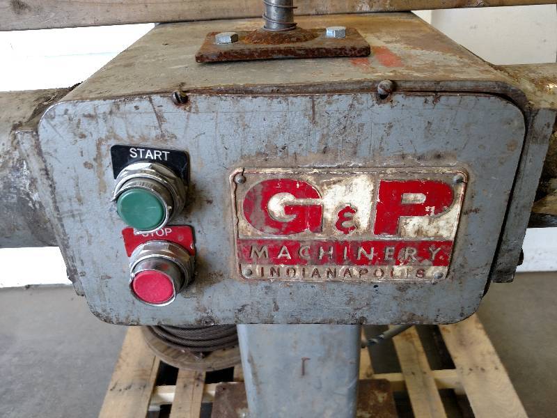 G&P Model PW2 Buffing Jack, 2 hp, 2...