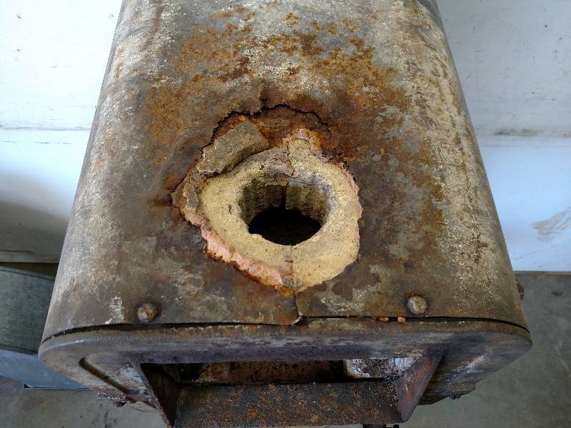 Johnson Gas Model M-120 LP Gas Forg...