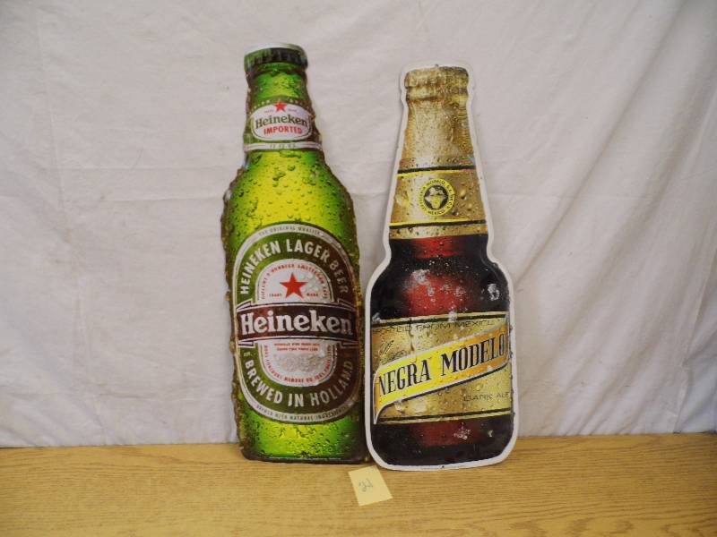 Tin Beer Signs