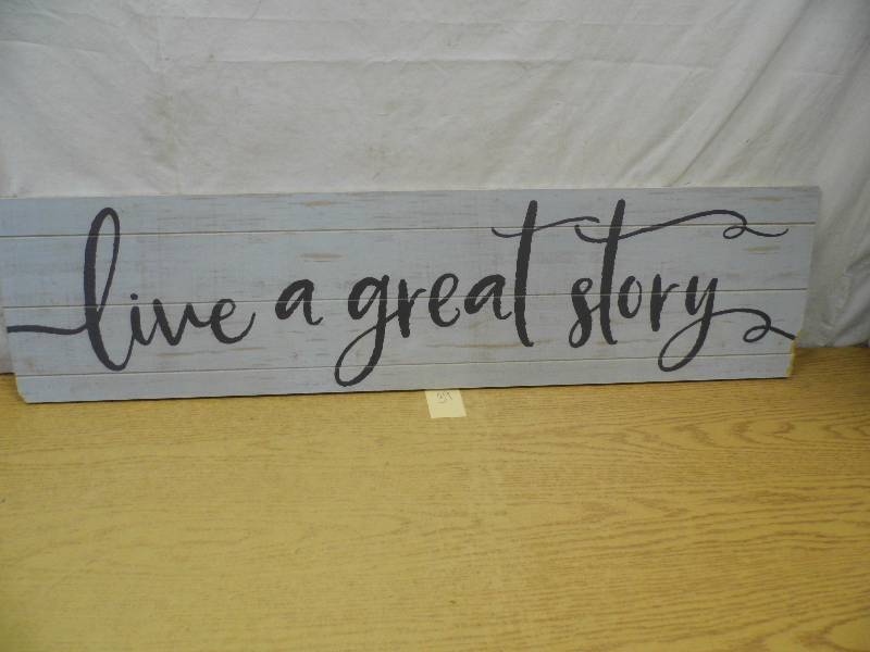 Wood Sign
