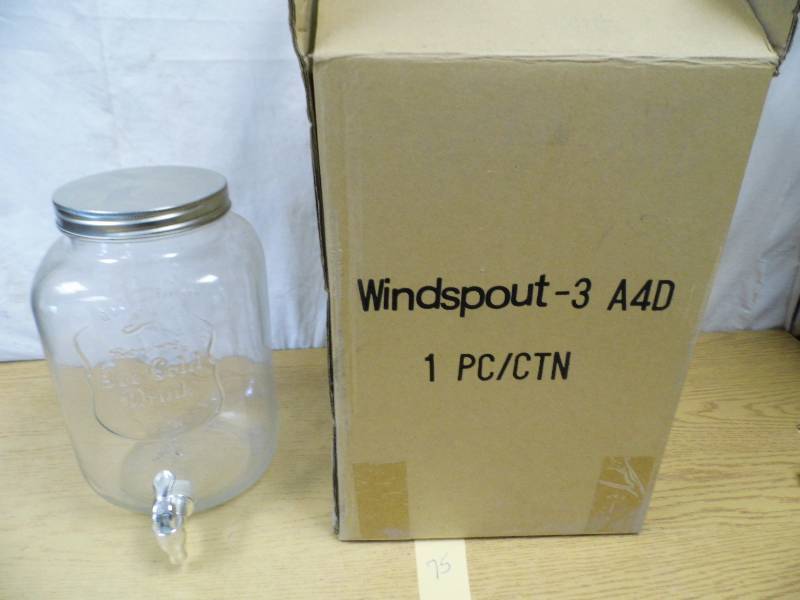 Windspout - Glass Beverage Jar