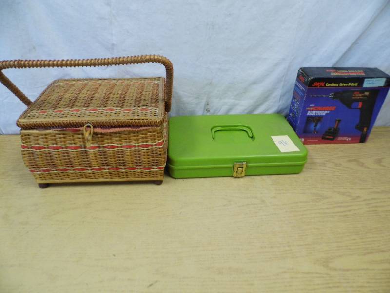 Sewing Baskets - Case - Drill