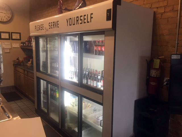 Vintage Commercial Cooler