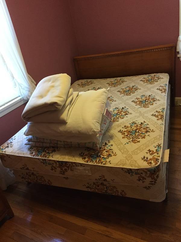 Queen Headboard & Frame