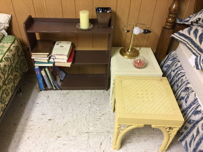 Bookcase & 2 Night Stands