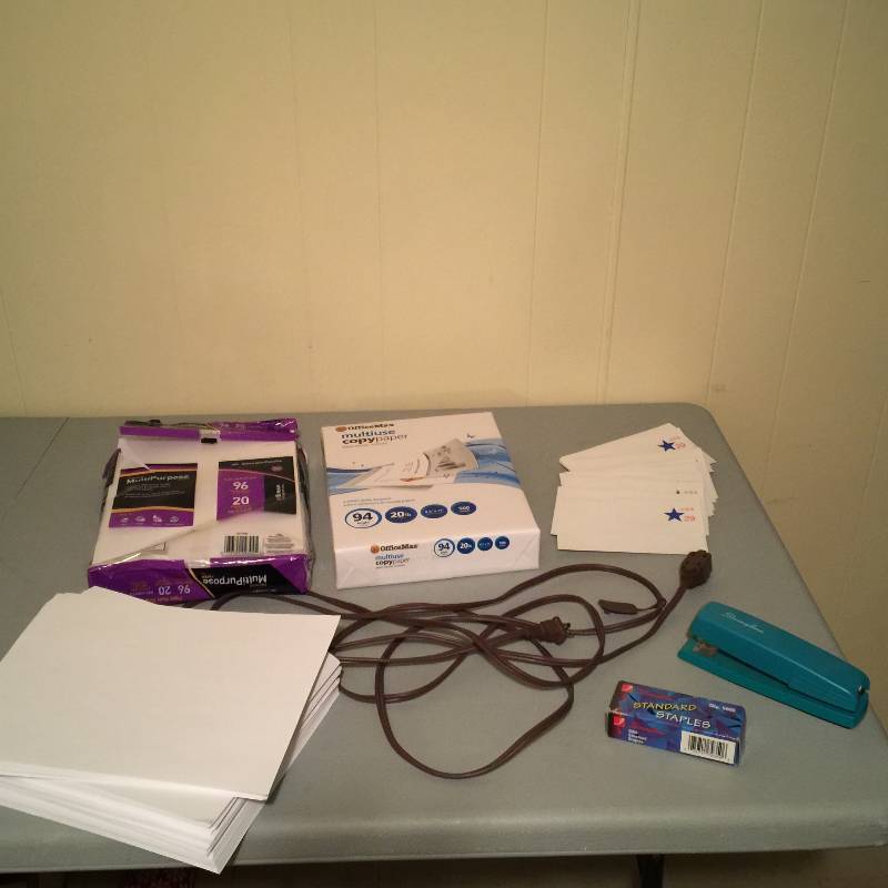 Office Supplies, Prepaid Envelopes