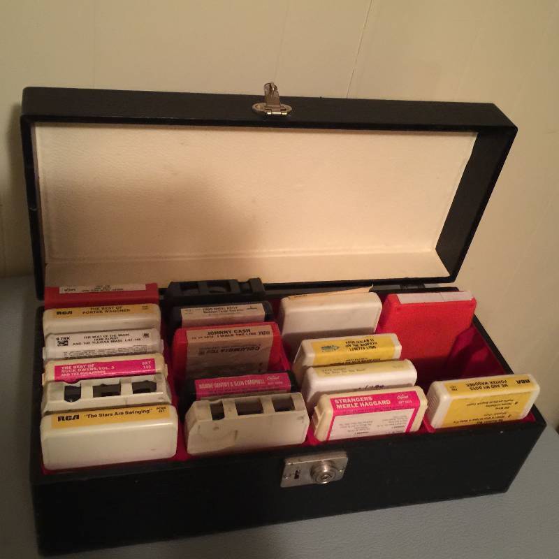 8 Track Tapes & Case