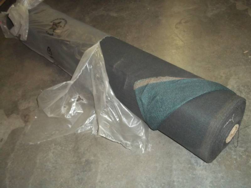 lot 64 image: Roll of Green Fabric 61 Yards
