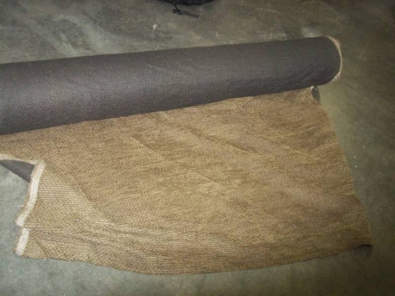 lot 79 image: Roll of  Brown Fabric  Yards