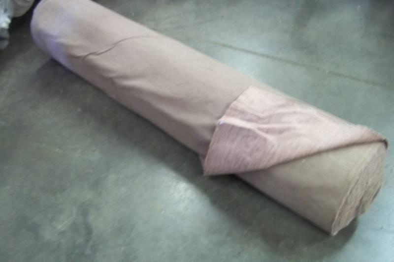 lot 80 image: Roll of  Light wine Fabric  Yards