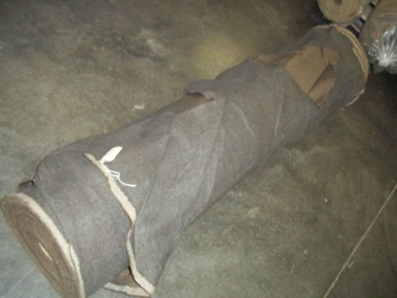 lot 81 image: Roll of  Mocha Fabric 45.5 Yards