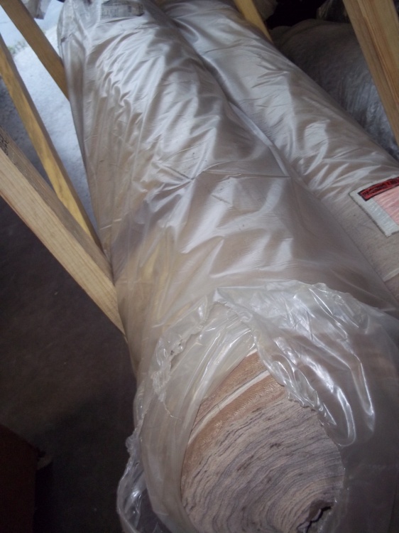 lot 138 image: Roll of Tan Fabric 45 Yards
