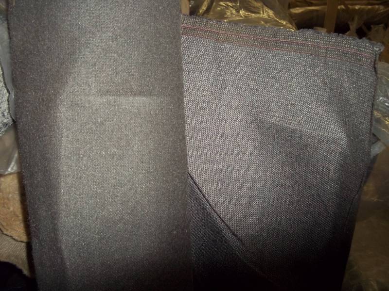 lot 146 image: Roll of Dark Gray Fabric  Yards