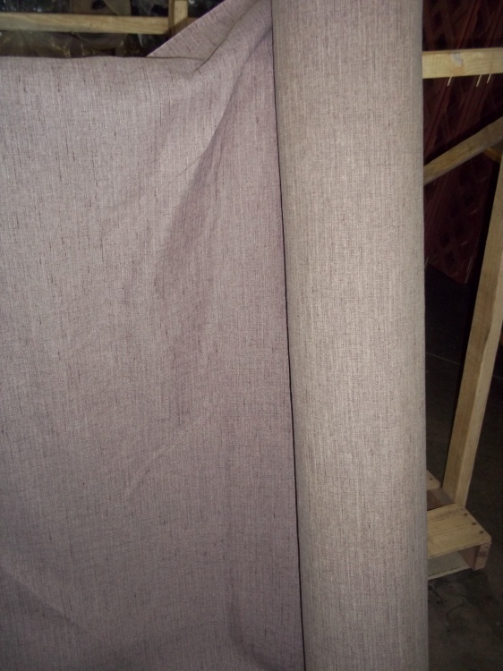 lot 147 image: Roll of Light Wine Fabric  Yards