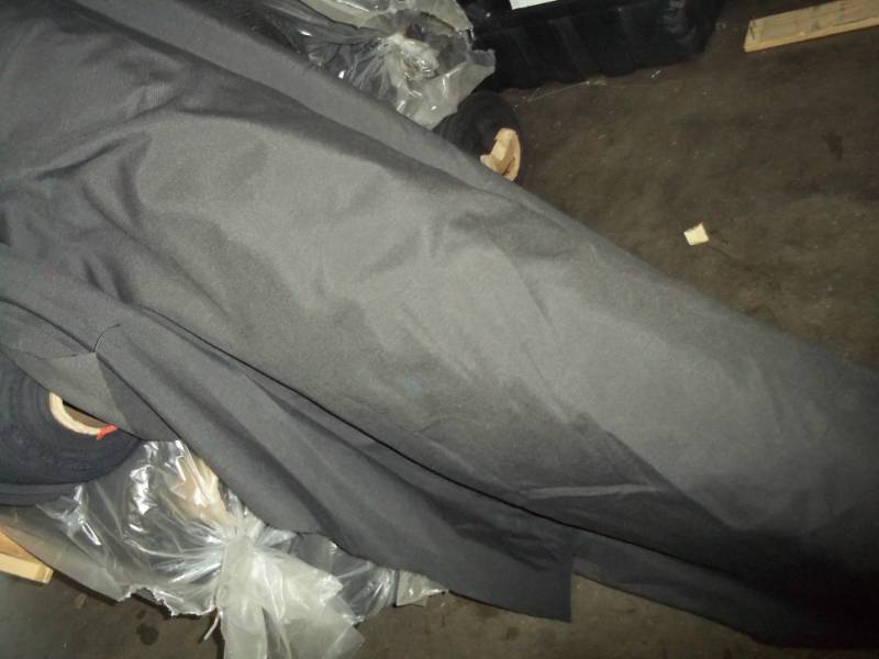 lot 149 image: Roll of Dark Gray Fabric  Yards
