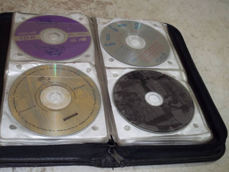 lot 182 image: CD Storage Case with CDs