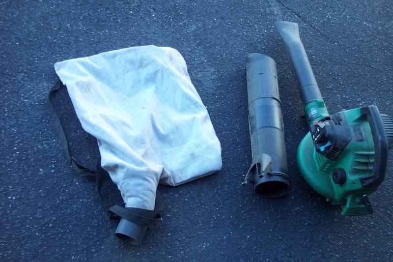 lot 202 image: Leaf Blower  Vac. Tested & Runs