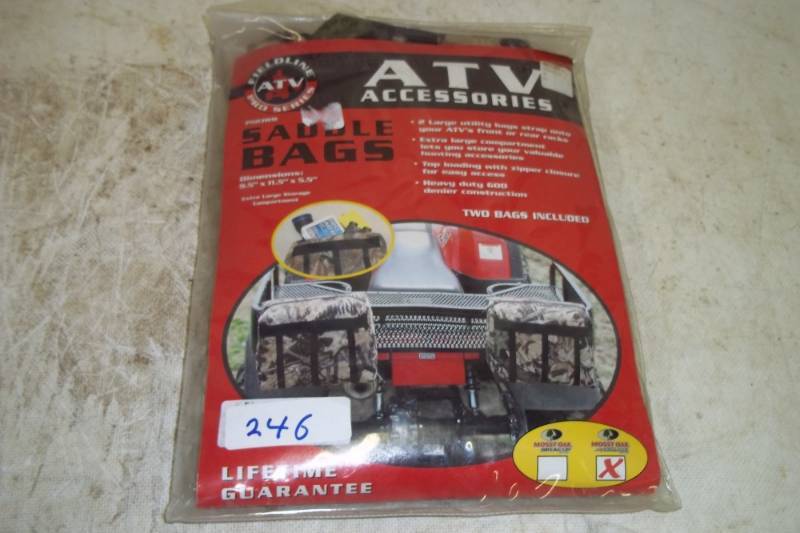 lot 246 image: ATV Saddle Bags