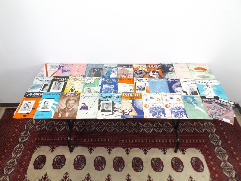 lot 42 image: Large Lot of AntiqueVintage Sheet Music