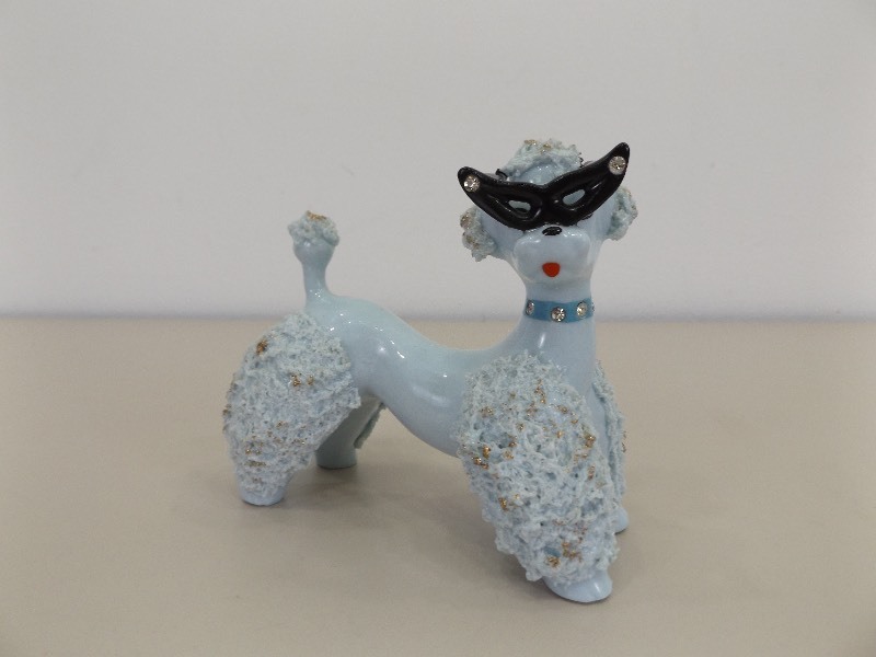lot 48 image: Vintage Porcelain Japan Poodle Figurine
