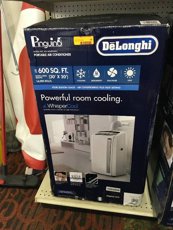lot 65 image: DELONGHI PACAN140HPEWKC, RETAIL $499.99
