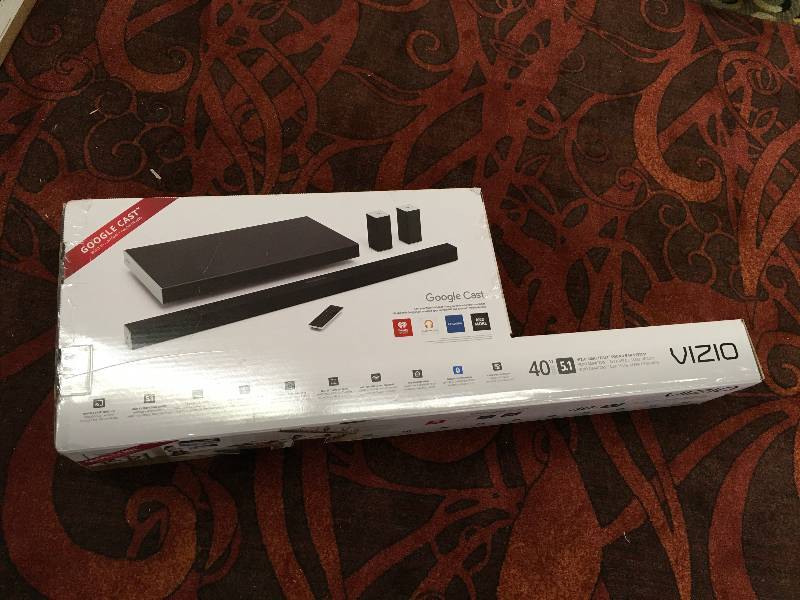 lot 76 image: VIZIO SOUNDBAR SB4051-D5, RETAIL $279.99