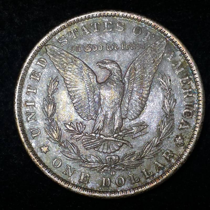 1884 O Morgan Silver Dollar