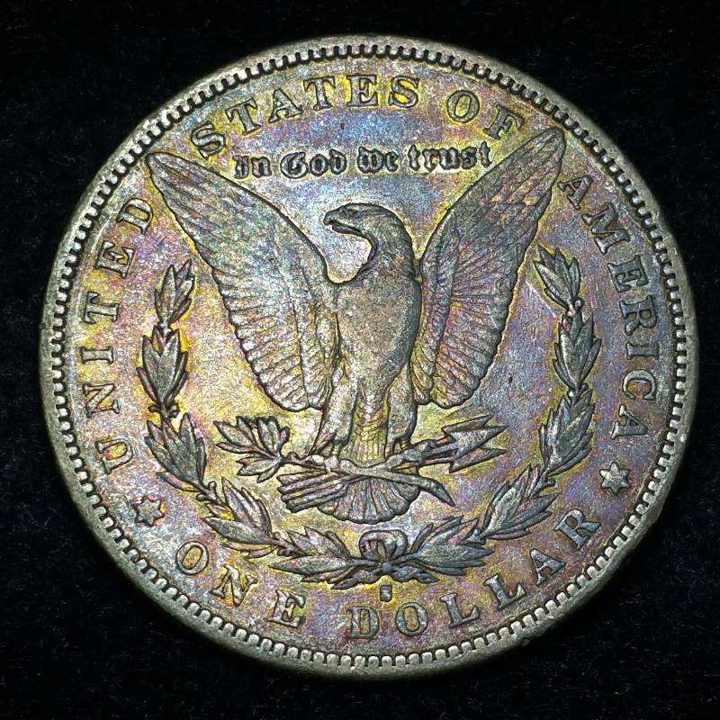 1884 S Morgan Silver Dollar - Semi Key