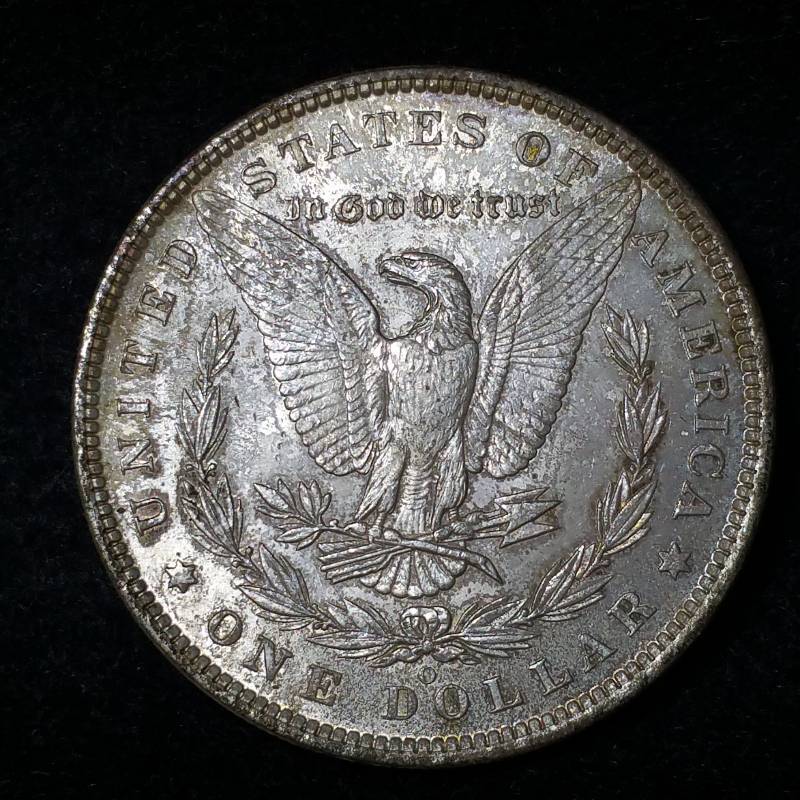 1885 O Morgan Silver Dollar